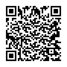 QR-code voor telefoonnummer +2693427123