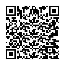 Código QR para número de teléfono +2693427138