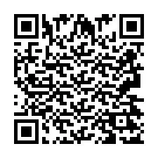 QR-code voor telefoonnummer +2693427149