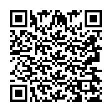 Código QR para número de teléfono +2693427208