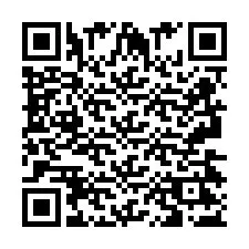 QR-code voor telefoonnummer +2693427244