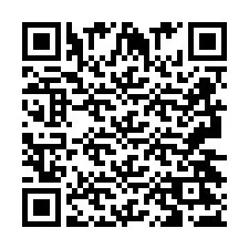 Codice QR per il numero di telefono +2693427279