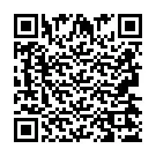 QR-koodi puhelinnumerolle +2693427287