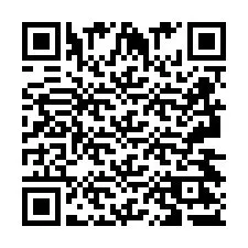 QR-code voor telefoonnummer +2693427328