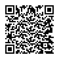 Codice QR per il numero di telefono +2693427334