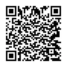 Codice QR per il numero di telefono +2693427339