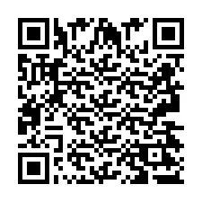 QR код за телефонен номер +2693427348