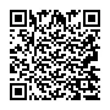 QR код за телефонен номер +2693427365