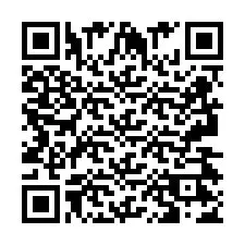 QR-koodi puhelinnumerolle +2693427408