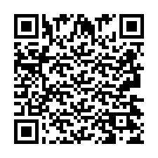 Código QR para número de telefone +2693427414