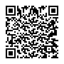 Código QR para número de teléfono +2693427428