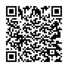 QR Code pour le numéro de téléphone +2693427434