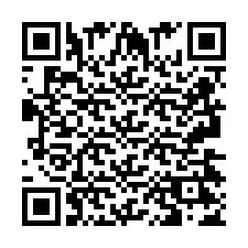 QR-code voor telefoonnummer +2693427444