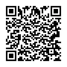 QR Code pour le numéro de téléphone +2693427455