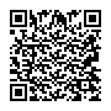 QR kód a telefonszámhoz +2693427463