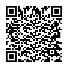 QR-code voor telefoonnummer +2693427466