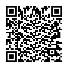 QR-code voor telefoonnummer +2693427504