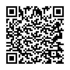 QR kód a telefonszámhoz +2693427509