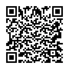 Codice QR per il numero di telefono +2693427515