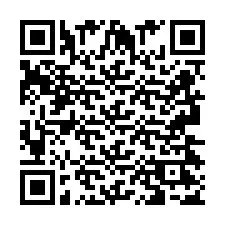 QR-code voor telefoonnummer +2693427516