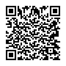 Código QR para número de telefone +2693427536