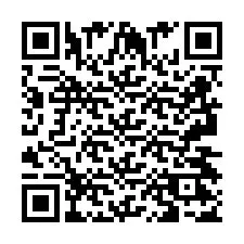 Código QR para número de telefone +2693427538