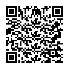 QR-code voor telefoonnummer +2693427545