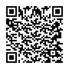 QR-код для номера телефона +2693427562