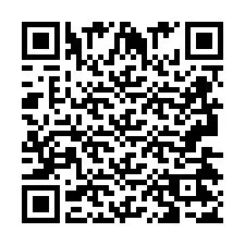 Codice QR per il numero di telefono +2693427585