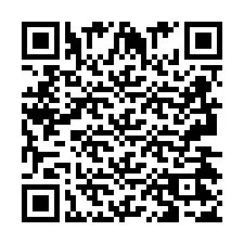 Código QR para número de teléfono +2693427588