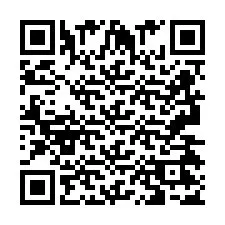 QR-koodi puhelinnumerolle +2693427589