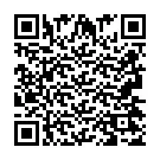 QR-code voor telefoonnummer +2693427597