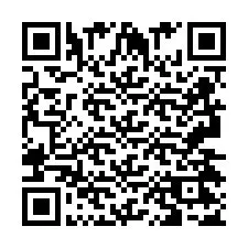 Código QR para número de teléfono +2693427599