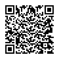 QR код за телефонен номер +2693427618