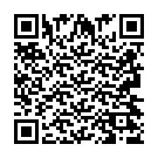 QR-koodi puhelinnumerolle +2693427626