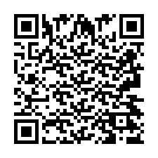 QR kód a telefonszámhoz +2693427628