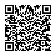 Código QR para número de telefone +2693427634