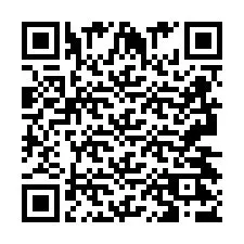 Código QR para número de teléfono +2693427639