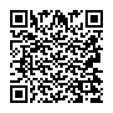 QR код за телефонен номер +2693427643