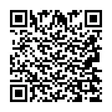 QR-koodi puhelinnumerolle +2693427647