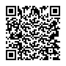 QR Code pour le numéro de téléphone +2693427663