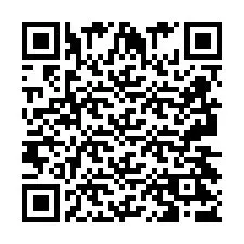 QR Code pour le numéro de téléphone +2693427668