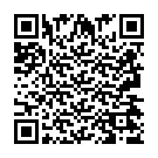 QR-код для номера телефона +2693427688