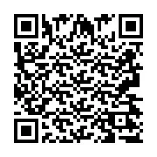 QR kód a telefonszámhoz +2693427709