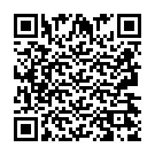 Código QR para número de teléfono +2693427808