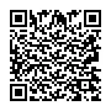 QR код за телефонен номер +2693427814