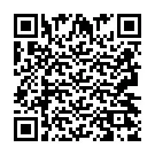 Codice QR per il numero di telefono +2693427839