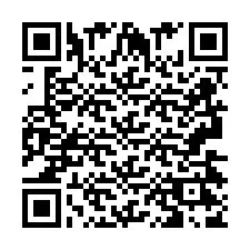 Codice QR per il numero di telefono +2693427845