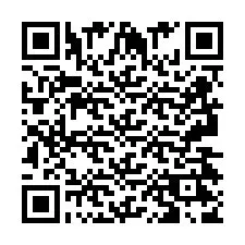 QR Code pour le numéro de téléphone +2693427848