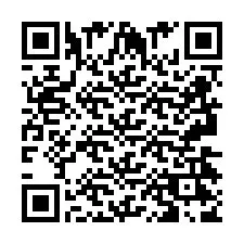 Codice QR per il numero di telefono +2693427854